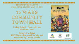 13 Ways Community Town Hall