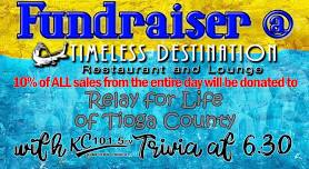 Timeless Destination & KC101 Fundraiser for Relay for Life of Tioga County