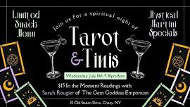  Tarot & Tinis at Whistle Stop 