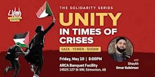 Unity in Times of Crises: Gaza, Yemen, Sudan with Shaykh Omar| Edmonton