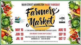 Third Thursday and Main Street Morrilton Farmers Market