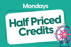 Half Priced Credits on Rides