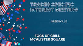 Trades Specific Interest Meeting (Greenville)