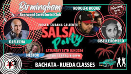 Fiesta Cubana Caliente:HS Birmingham with DJ Flecha, Rodolfo Roque and Giselle Romero