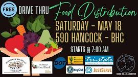 FREE Drive-Thru Food Distribution -May 18