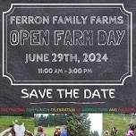 Save The Date - OPEN FARM DAY