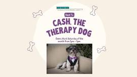 Read to Cash, the Therapy Dog