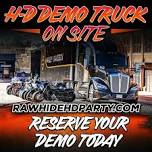 Official Harley-Davidson Demo Fleet On-Site