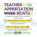 Do Good with GPub: Plymouth Teacher Appreciation Month