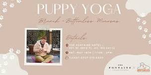 Puppy Yoga + Brunch + Bottomless Mimosas with Great Plains SPCA