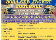 SEB Jacket Football Camp