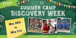 FREE Kids Martial Arts Summer Camp Discovery Week! (Gainesville/Bristow)