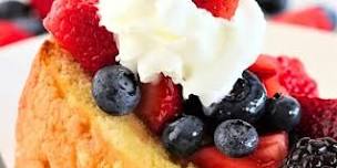 Individual Pound Cake with Berries | Brenda Dwyer, instructor