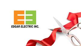 Edgar Electric Ribbon Cutting