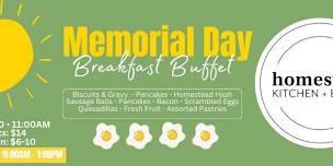 Homestead Memorial Day Breakfast Buffet & Lunch