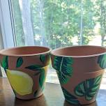 FSBC Make and Take Night: Painted Pots