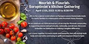 Nourish & Flourish: Soroptimist's Kitchen Gathering