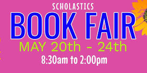 SPRING SCHOLASTICS BOOK FAIR!!