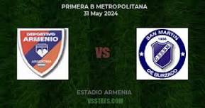 Deportivo Armenio vs San Martín Burzaco