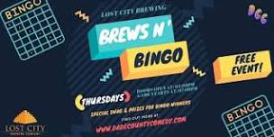 Brews N    Bingo at Lost City Brewing,