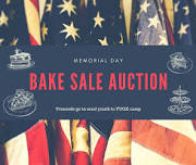 Memorial Day bake Sale Auction