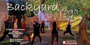 Outdoor YOGA classes in Amman