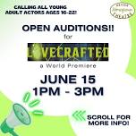 Audition Notice!!!