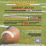 Youth Football Clinic with Iowa State Football Players!