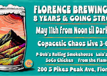 Florence Brewing Company to Celebrate Eight Years & Going Strong!