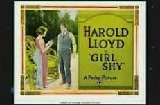 The Classic Harold Lloyd Comedy GIRL SHY Shows FREE at the Mystic Theater!