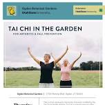 Tai-Chi in the Garden