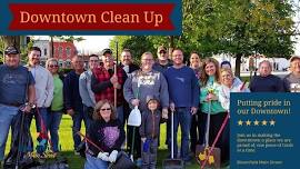 Downtown Clean Up- Putting Pride in our Downtown