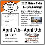 2024 Maine Solar Eclipse Lodging