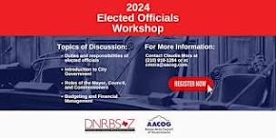 2024 Elected Officials Workshop