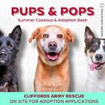 Pups & Pops: Summer Cookout & Adoption Bash