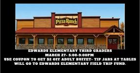 Pizza Ranch Restaurant Night