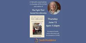 Author Talk with Linda Kushner: The Fight That Saved the Libraries