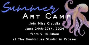 Kids' Summer Art Camp with Miss Claudia: 