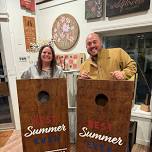 Corn hole Workshop at Board & Brush