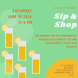 Sip and shop Father’s Day