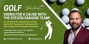 Swing for a Cause With The Steven Sarasin Team!