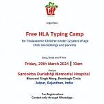 Thalassaemia Awareness cum Free HLA Typing Camp