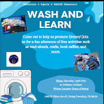 Wash and Learn Community Event-Free Books/Snacks/Prizes