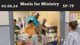 Meals for Ministry