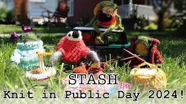 STASH Knit In Public Day