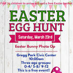 Easter Egg Hunt at Gregg Park