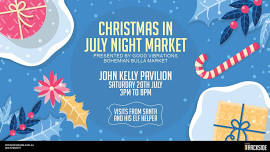 ☃️ Christmas In July Night Market @ Kilmore Trackside 