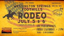 21st Annual Wessington Springs Foothills Rodeo