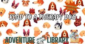 Read to a Therapy Dog