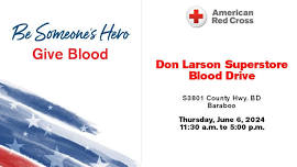 Don Larson Blood Drive